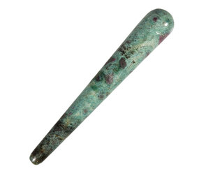 Robijn in fuchsiet healing stick rond