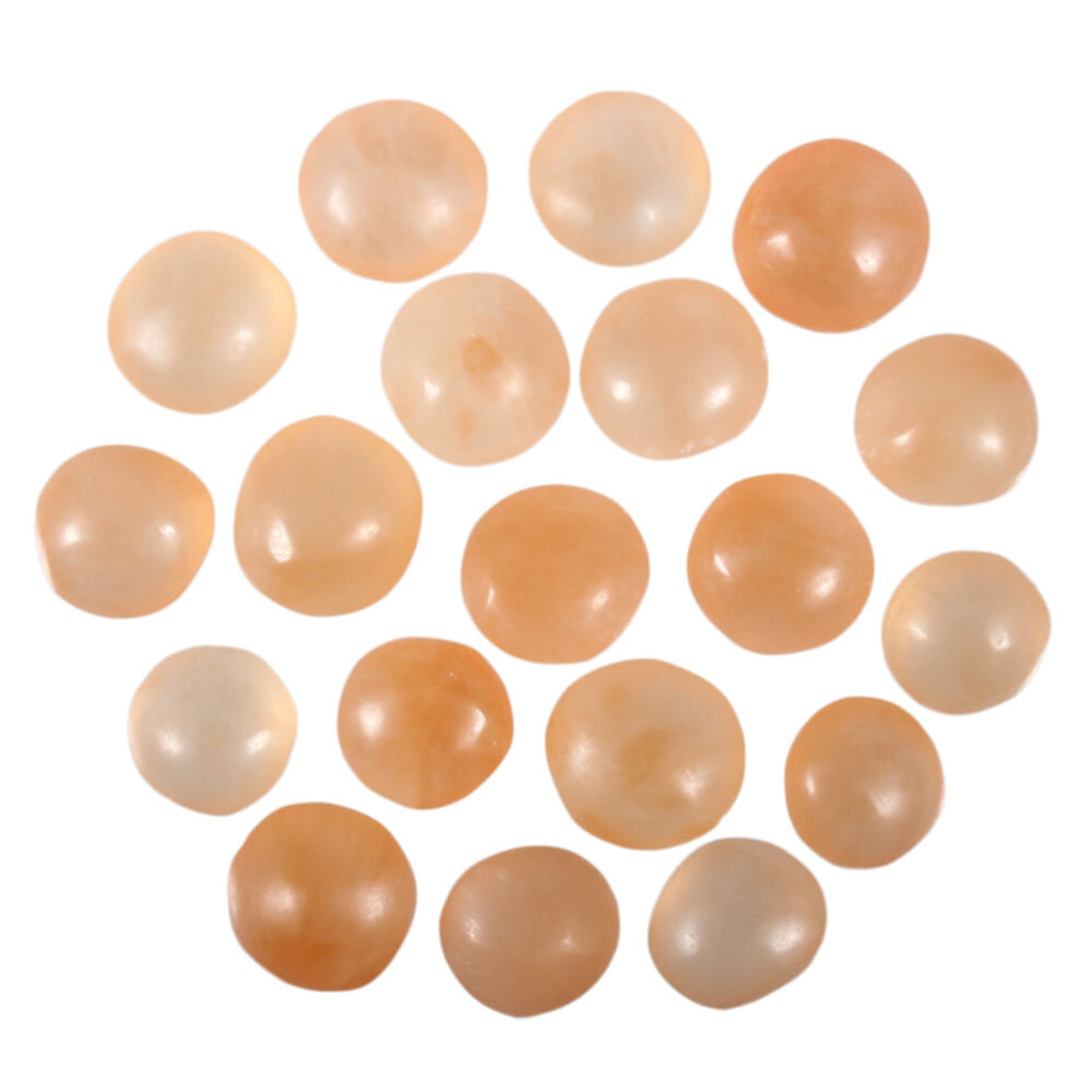 Seleniet (oranje) steen getrommeld 10 - 20 gram