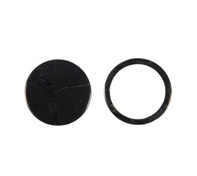 Shungiet anti-straling plaatje rond mobiele telefoon Shungiet anti-straling plaatje rond mobiele telefoon