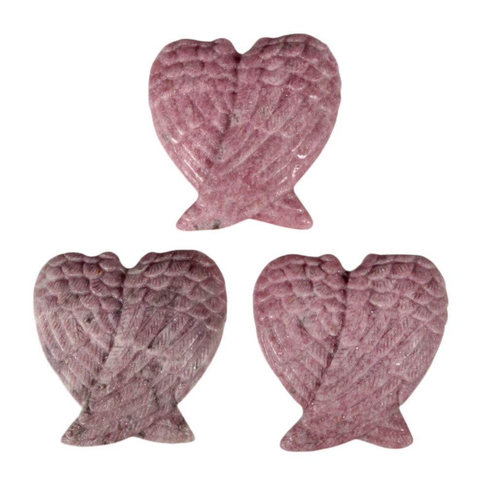 Lepidoliet engelenvleugels 3,8 x 3,6 cm