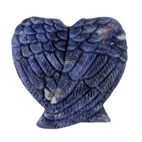 Sodaliet engelenvleugels 3,8 x 3,6 cm Sodaliet engelenvleugels 3,8 x 3,6 cm