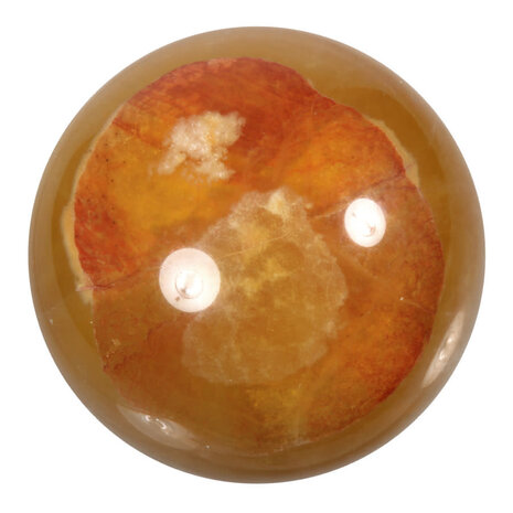 Fluoriet (geel) bol 66 mm | 506 gram