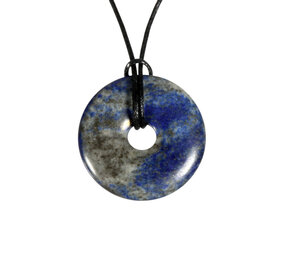 Lapis lazuli hanger donut 3 cm Lapis lazuli hanger donut 3 cm