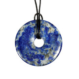 Lapis lazuli hanger donut 4 cm Lapis lazuli hanger donut 4 cm