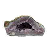 Amethist geode met agaat banden 28 x 13,5 x 19 cm | 7800 gram