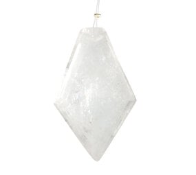 Bergkristal feng shui raamkristal | ruit gefacetteerd