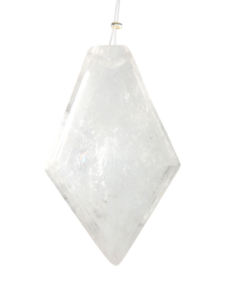 Bergkristal feng shui raamkristal | ruit gefacetteerd