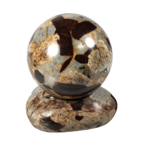 Stauroliet bol 56  mm / 270 gram | met standaard Stauroliet bol 56  mm / 270 gram | met standaard