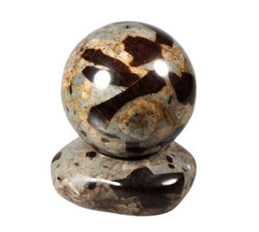 Stauroliet bol 56  mm / 270 gram | met standaard Stauroliet bol 56  mm / 270 gram | met standaard