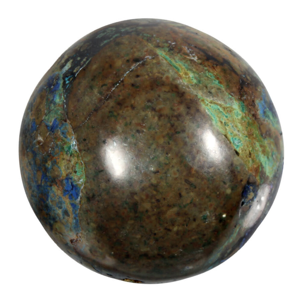 Azuriet-malachiet bol 38 mm | 105 gram