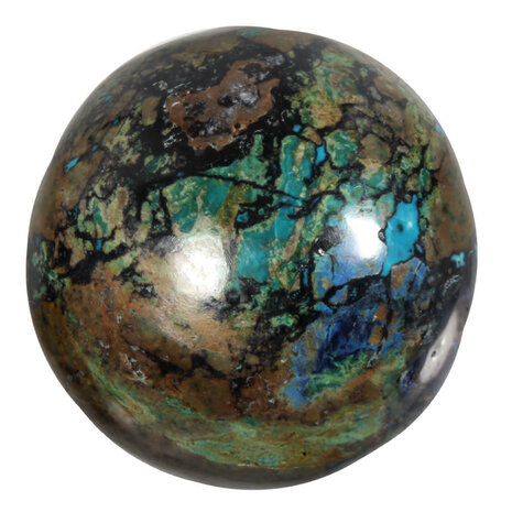 Azuriet-malachiet bol 38 mm | 105 gram