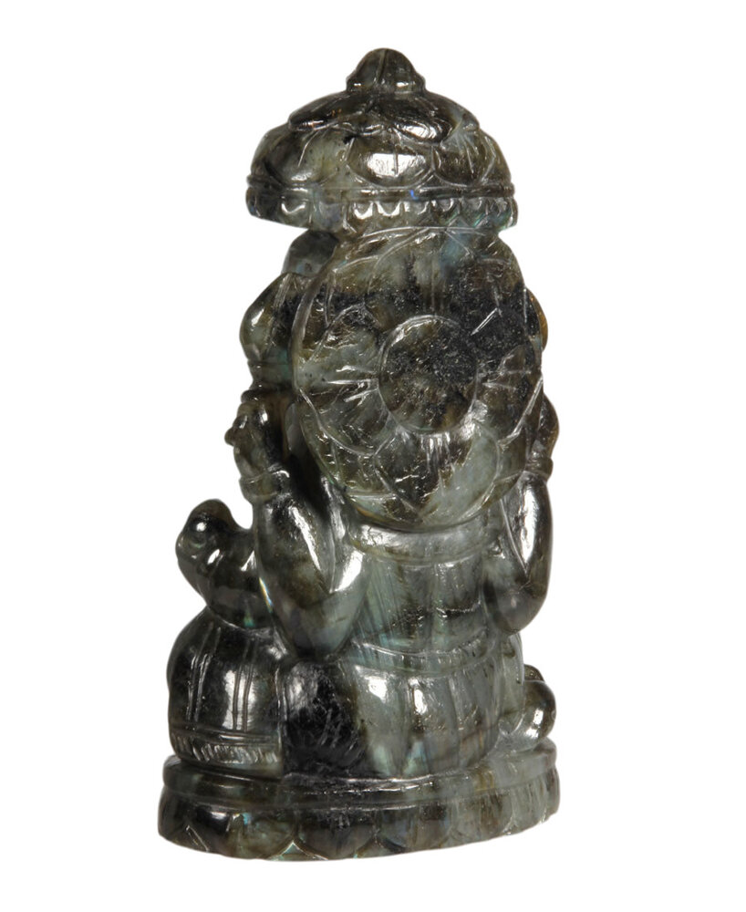 Labradoriet Ganesh 16,5 x 9,3 x 5,8 cm | 1060 gram Labradoriet Ganesh 16,5 x 9,3 x 5,8 cm | 1060 gram
