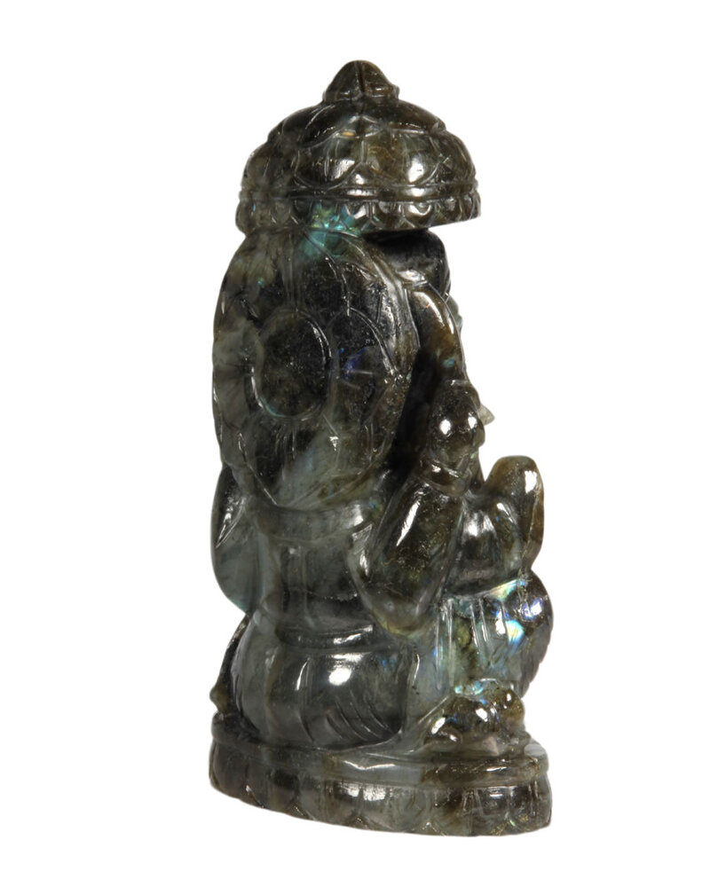 Labradoriet Ganesh 16,5 x 9,3 x 5,8 cm | 1060 gram Labradoriet Ganesh 16,5 x 9,3 x 5,8 cm | 1060 gram