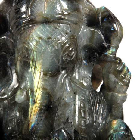 Labradoriet Ganesh 16,5 x 9,3 x 5,8 cm | 1060 gram Labradoriet Ganesh 16,5 x 9,3 x 5,8 cm | 1060 gram