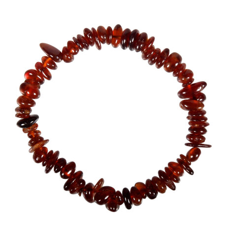 Hessoniet (granaat) armband split Hessoniet (granaat) armband split