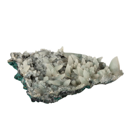 Calciet (hondentand) cluster 14 x 12 x 3,5 cm | 429 gram Calciet (hondentand) cluster 14 x 12 x 3,5 cm | 429 gram