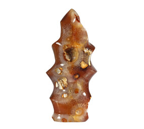 Carneool sculptuur Eeuwige Vlam 23 x 11,5 x 7 cm | 2090 gram Carneool sculptuur Eeuwige Vlam 23 x 11,5 x 7 cm | 2090 gram