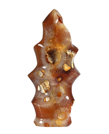 Carneool sculptuur Eeuwige Vlam 23 x 11,5 x 7 cm | 2090 gram Carneool sculptuur Eeuwige Vlam 23 x 11,5 x 7 cm | 2090 gram