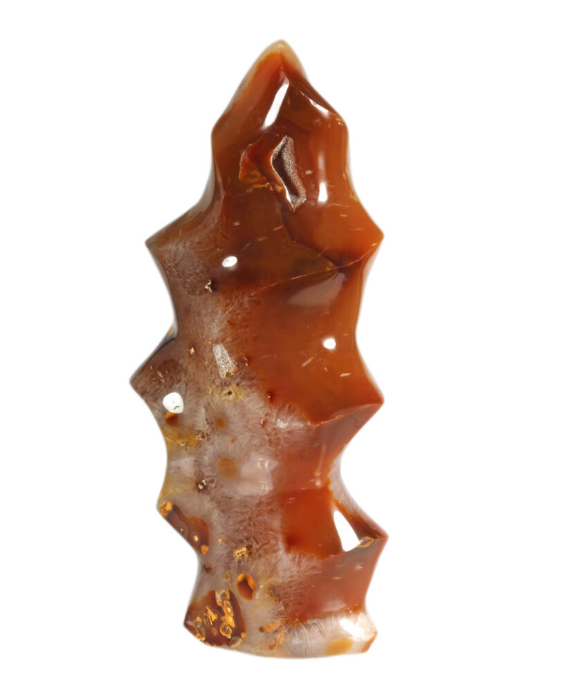 Carneool sculptuur Eeuwige Vlam 23 x 11,5 x 7 cm | 2090 gram Carneool sculptuur Eeuwige Vlam 23 x 11,5 x 7 cm | 2090 gram