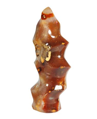 Carneool sculptuur Eeuwige Vlam 23 x 11,5 x 7 cm | 2090 gram Carneool sculptuur Eeuwige Vlam 23 x 11,5 x 7 cm | 2090 gram