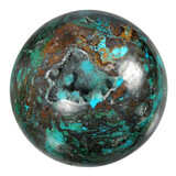 Chrysocolla (drusy) bol 71 mm | 462 gram Chrysocolla (drusy) bol 71 mm | 462 gram