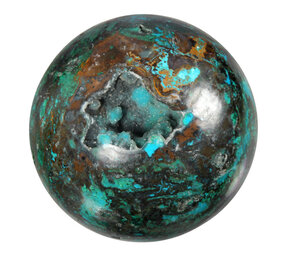 Chrysocolla (drusy) bol 71 mm | 462 gram Chrysocolla (drusy) bol 71 mm | 462 gram