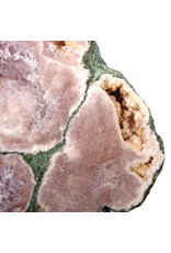 Amethist (roze) op standaard 30 x 28 x 4 cm | 4235 gram
