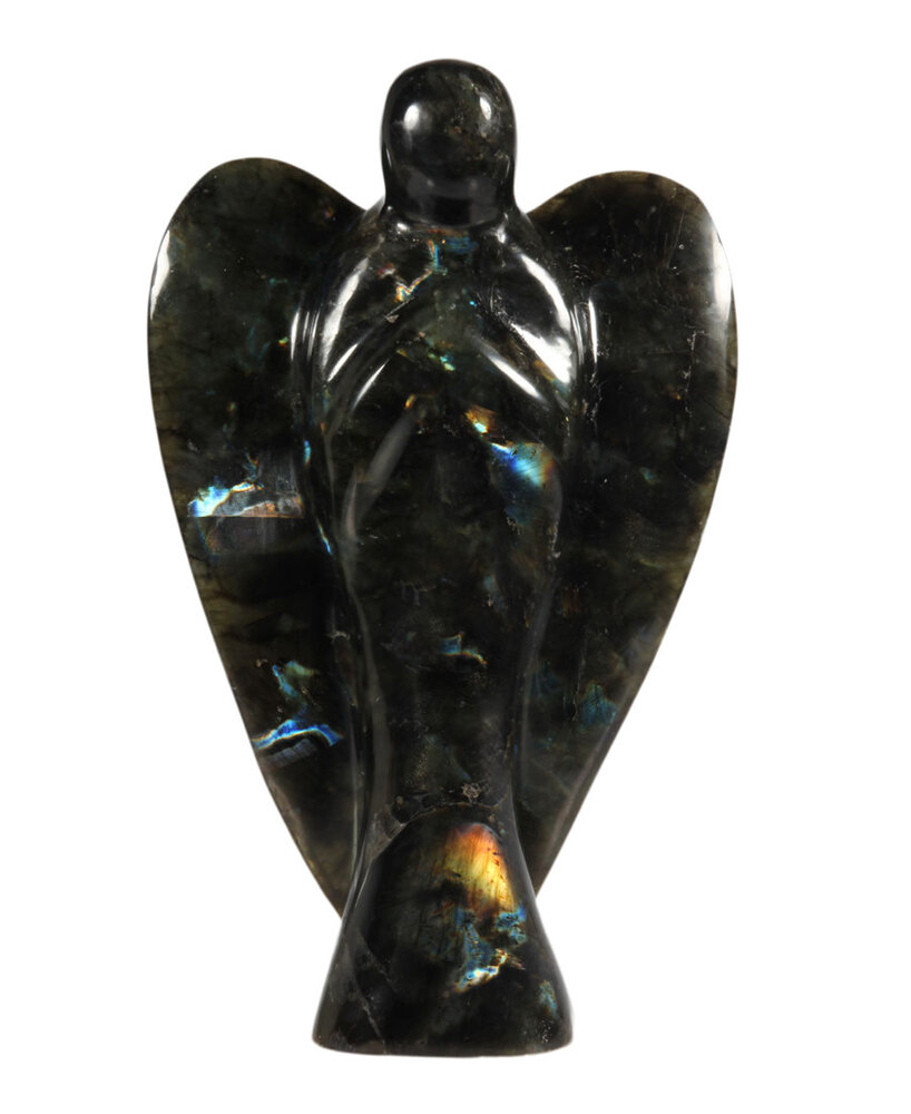 Labradoriet engel 20 x 12 x 5 cm | 984 gram Labradoriet engel 20 x 12 x 5 cm | 984 gram