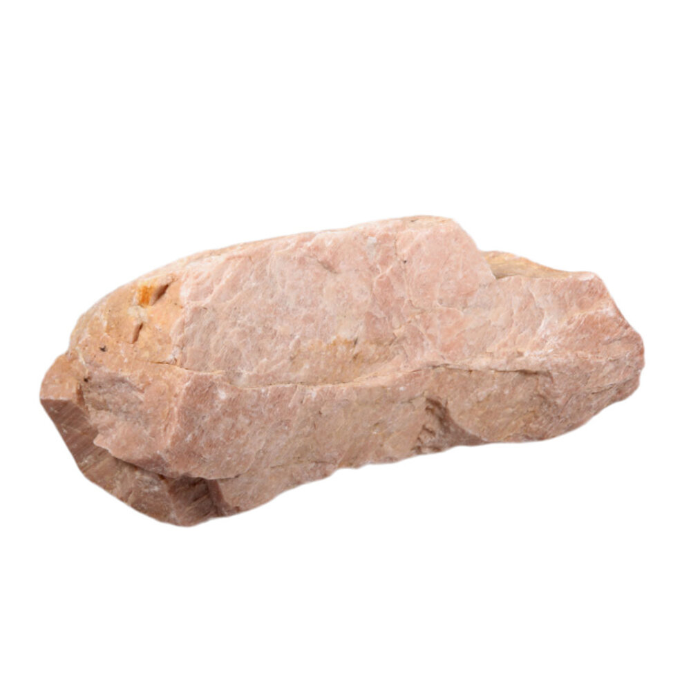 Maansteen (roze) ruw 19 x 7 x 6,5 cm |  1512 gram