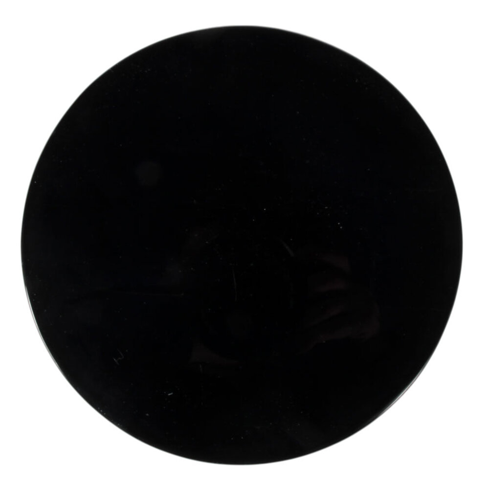 Obsidiaan (zwart) spiegel 15 cm
