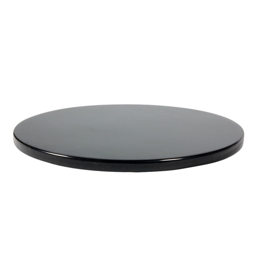 Obsidiaan (zwart) spiegel 15 cm