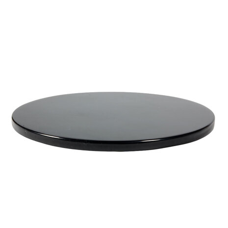 Obsidiaan (zwart) spiegel 15 cm