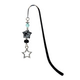 Boekenlegger ster met amazoniet, sneeuwvlok obsidiaan en onyx Boekenlegger ster met amazoniet, sneeuwvlok obsidiaan en onyx