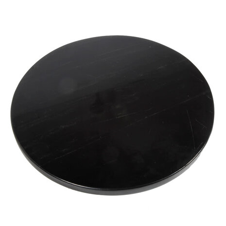 Obsidiaan (zwart) spiegel 15 cm