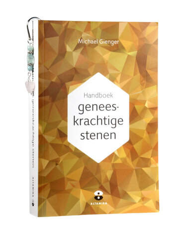 Boekenlegger vlinder met amazoniet, fluoriet en rozenkwarts