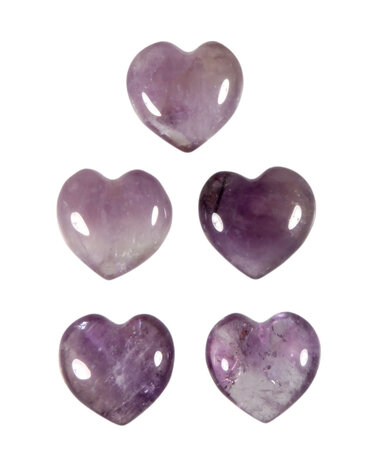 Auraliet 23 edelsteen hart 15 mm