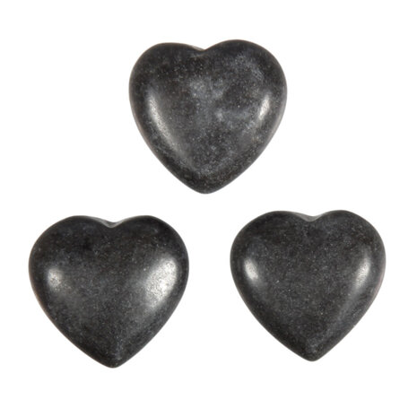 Master shamanite edelsteen hart 15 mm Master shamanite edelsteen hart 15 mm