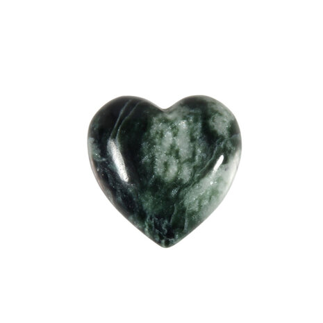 Serafiniet edelsteen hart 15 mm Serafiniet edelsteen hart 15 mm