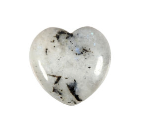 Labradoriet (licht) edelsteen hart 3 cm Labradoriet (licht) edelsteen hart 3 cm