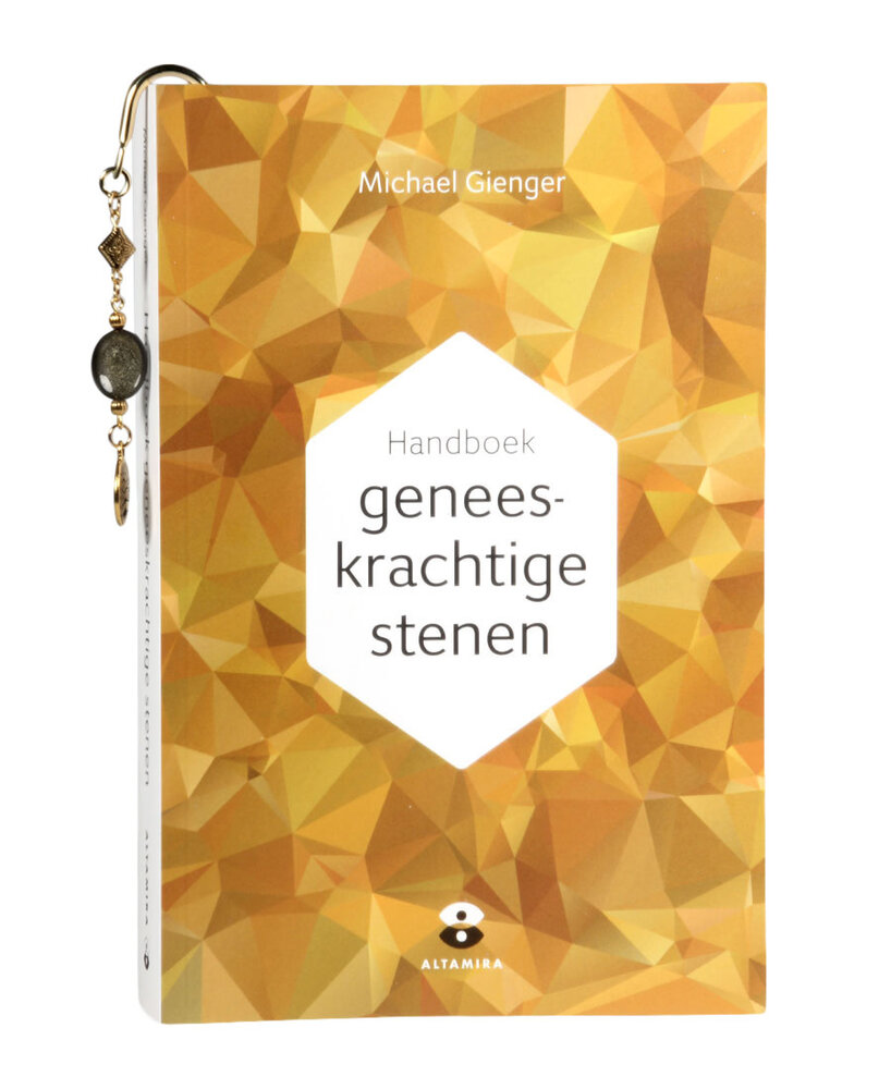 Boekenlegger levensboom verguld met obsidiaan Boekenlegger levensboom verguld met obsidiaan