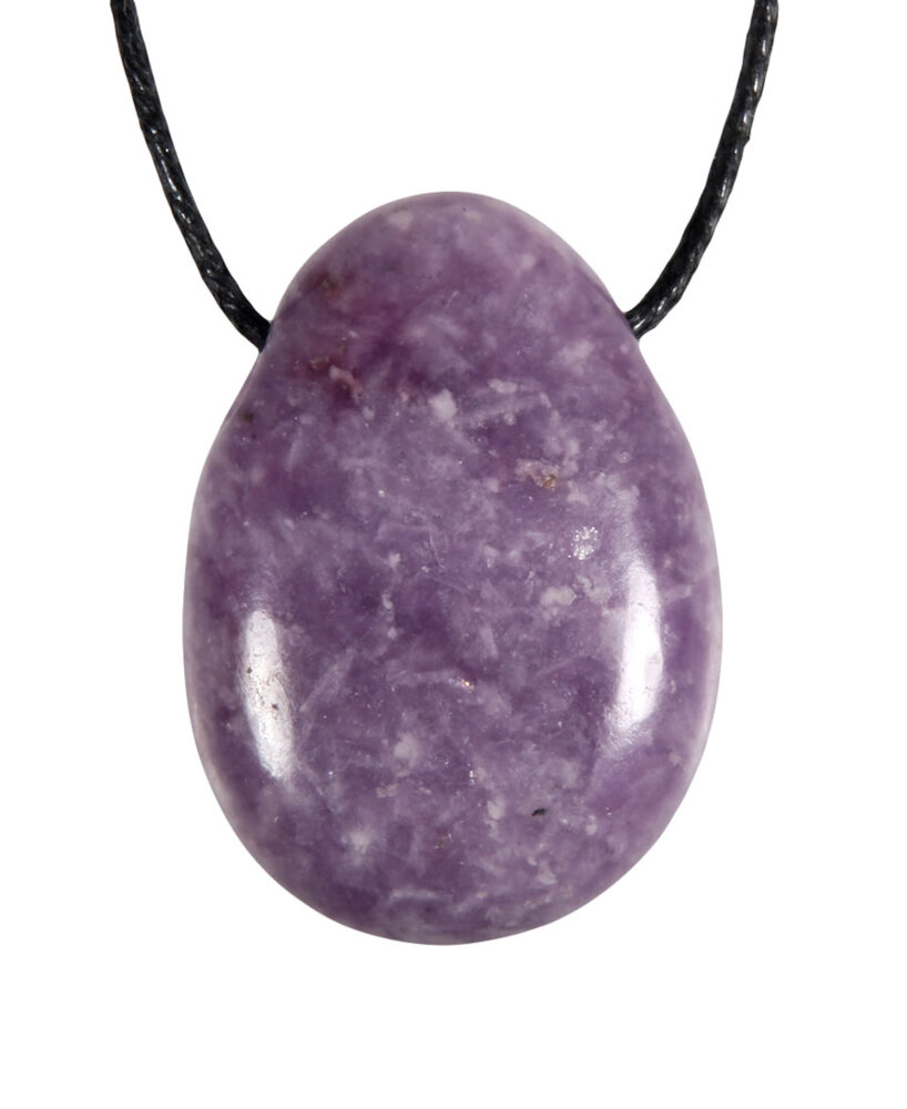 Lepidoliet hanger doorboord Lepidoliet hanger doorboord