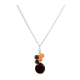 Zilveren ketting tros sterrenbeeld ram Zilveren ketting tros sterrenbeeld ram