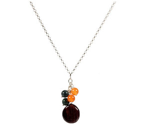 Zilveren ketting tros sterrenbeeld ram Zilveren ketting tros sterrenbeeld ram