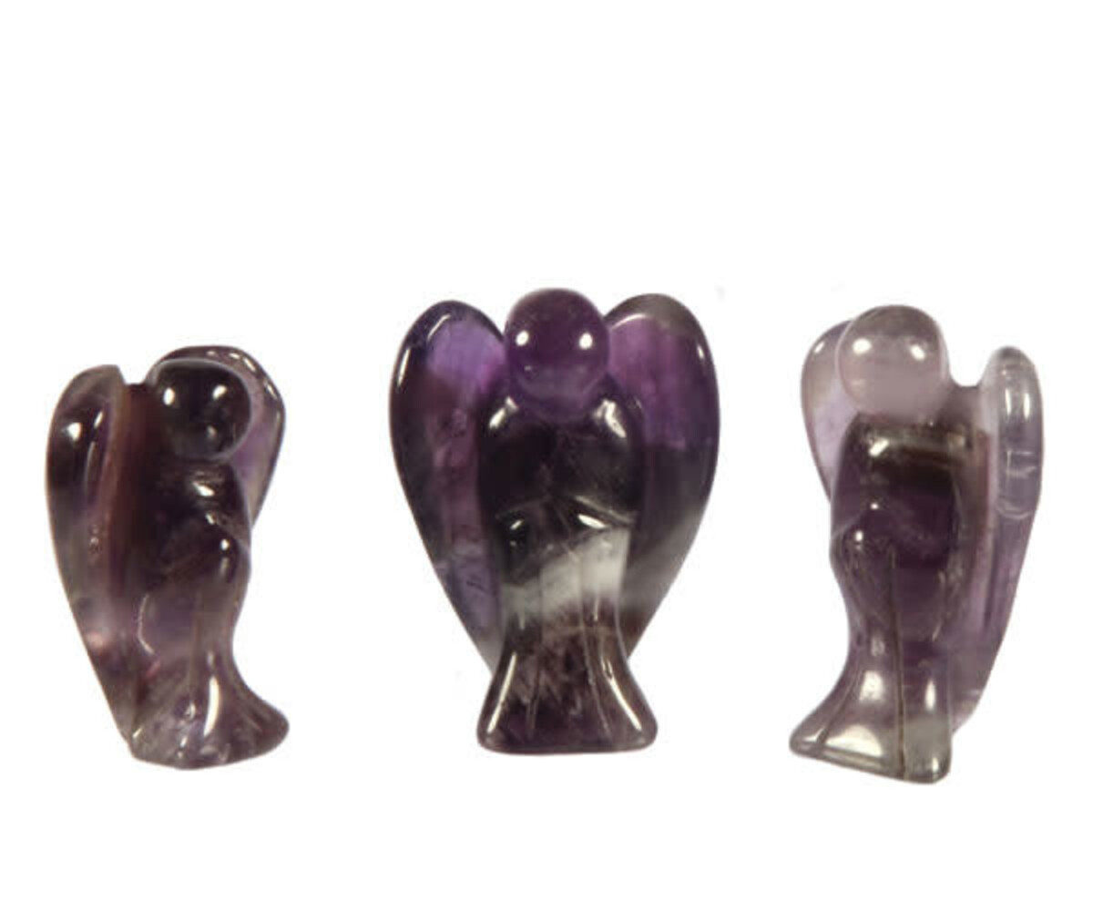 Amethist engel 4 cm