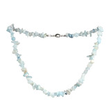 Aquamarijn (blauw) ketting split Aquamarijn (blauw) ketting split