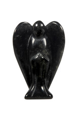 Obsidiaan (zwart) engel 5 cm