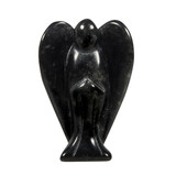 Obsidiaan (zwart) engel 5 cm