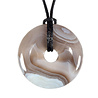 Agaat (Botswana) hanger donut 3 cm Agaat (Botswana) hanger donut 3 cm