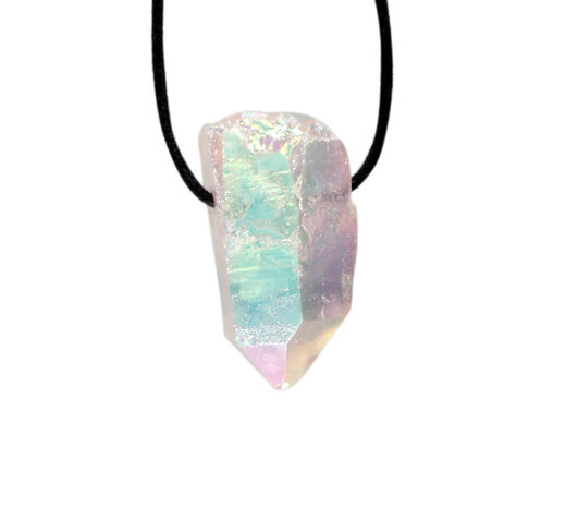 Angel aura golden healer (limonietkwarts) hanger kristal doorboord Angel aura golden healer (limonietkwarts) hanger kristal doorboord