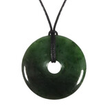 Jade hanger donut 4 cm
